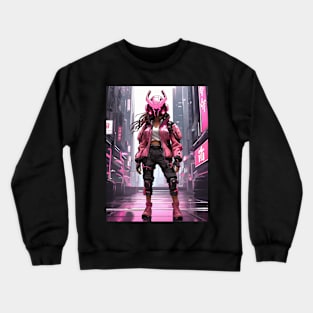 Cyber girl Crewneck Sweatshirt